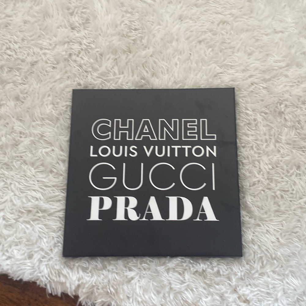 Designer brand sign